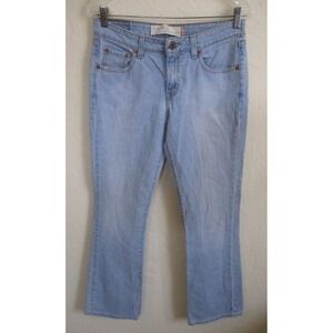 Y2K Levis 518 Super Low Boot Jeans Size 9 X 33" Inseam